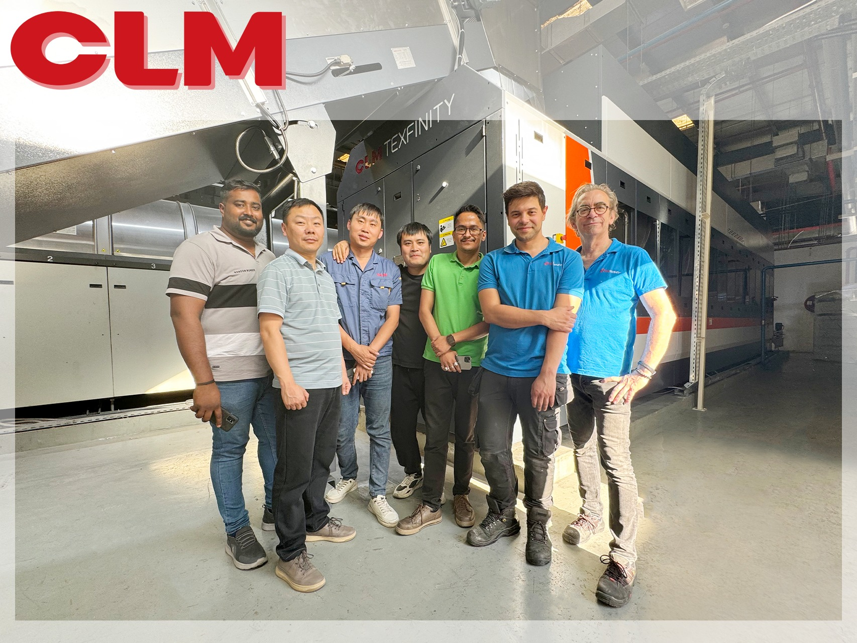 A warmly congrats and success for CLM equipment installation in Dubai