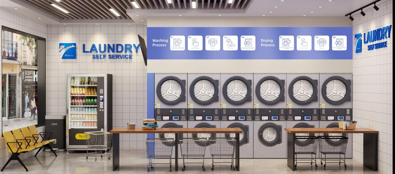 Kingstar Commerical Laundry System: Leading the Trend of Coin-operated Laundry