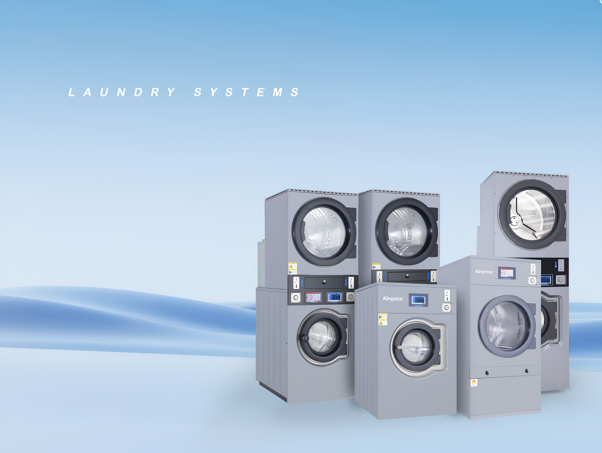 Kingstar Commercial Laundry: Convenient Payment, Flexible Services, Solid Security Guarantee